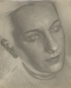 Portrait of Maria Portinari (Solarization)