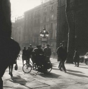 Street scene, Rambla, Barcelona