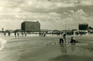 The beach in Punta del Este