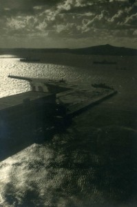 View of the Port and the Cerro, Montevideo