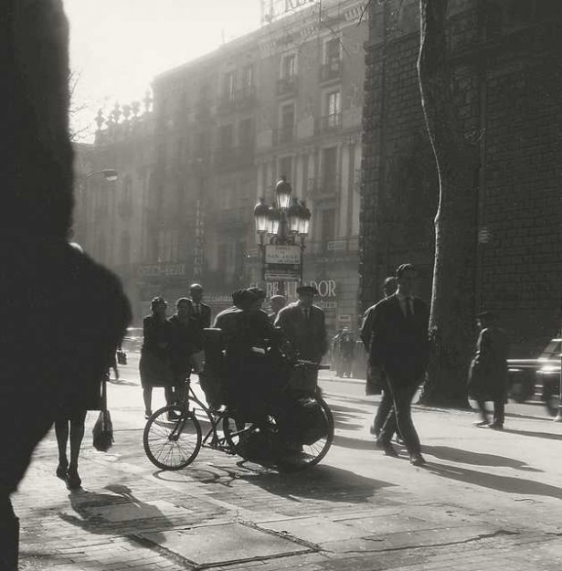 Street scene, Rambla, Barcelona, 1968