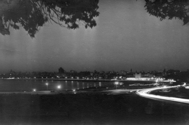 Night View of Playa Ramirez, Montevideo